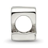 Sterling Silver 925 Number 2 Bead with Polished Finish  Elegant, Versatile Keepsake for Life’s Milestones